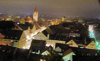 Kaufbeuren bei Nacht